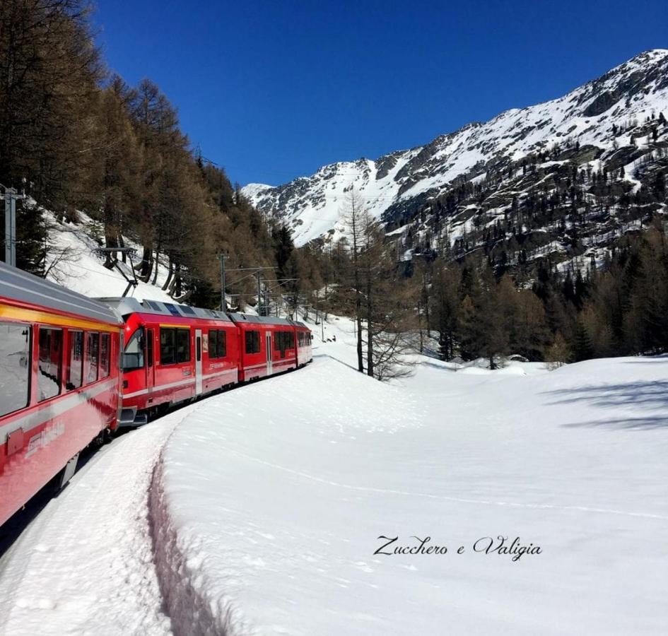 Casa Lalla Affittasi Nel Centro Di Poschiavo Bagian luar foto